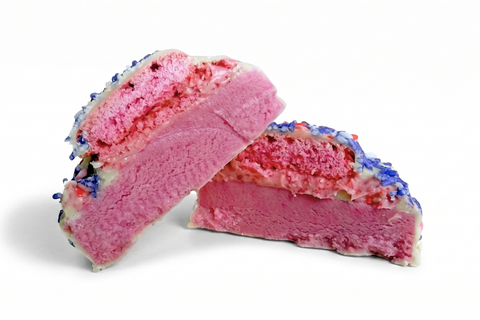Aardbei Macaron