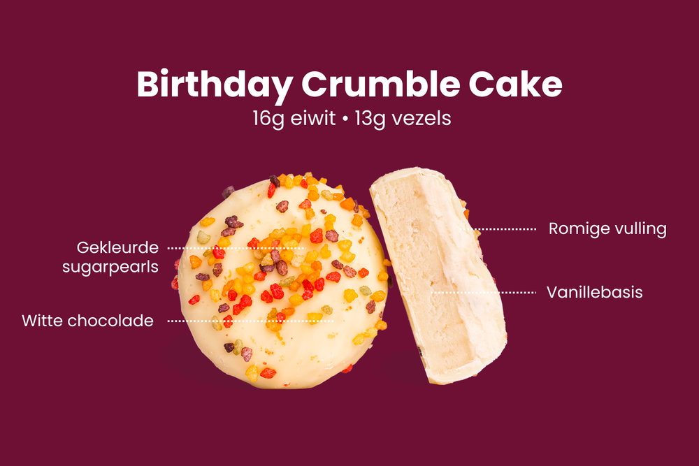 Birthday Cake Crumble