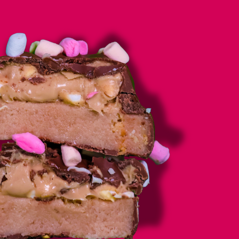 Fit Piggy Bar - Rocky road Brown