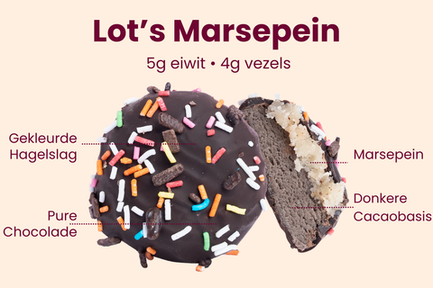 Lot's Marsepein - 2 Piggy Bites