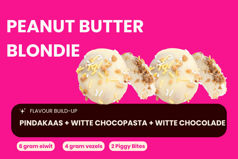Peanut Butter Blondie - 2 Piggy Bites