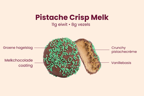 Pistache Crisp Melk - Regular