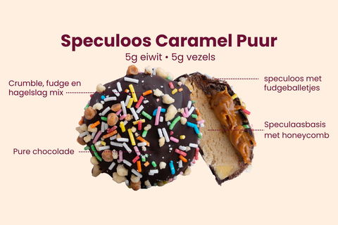 Speculoos Caramel Puur - 2 Piggy Bites