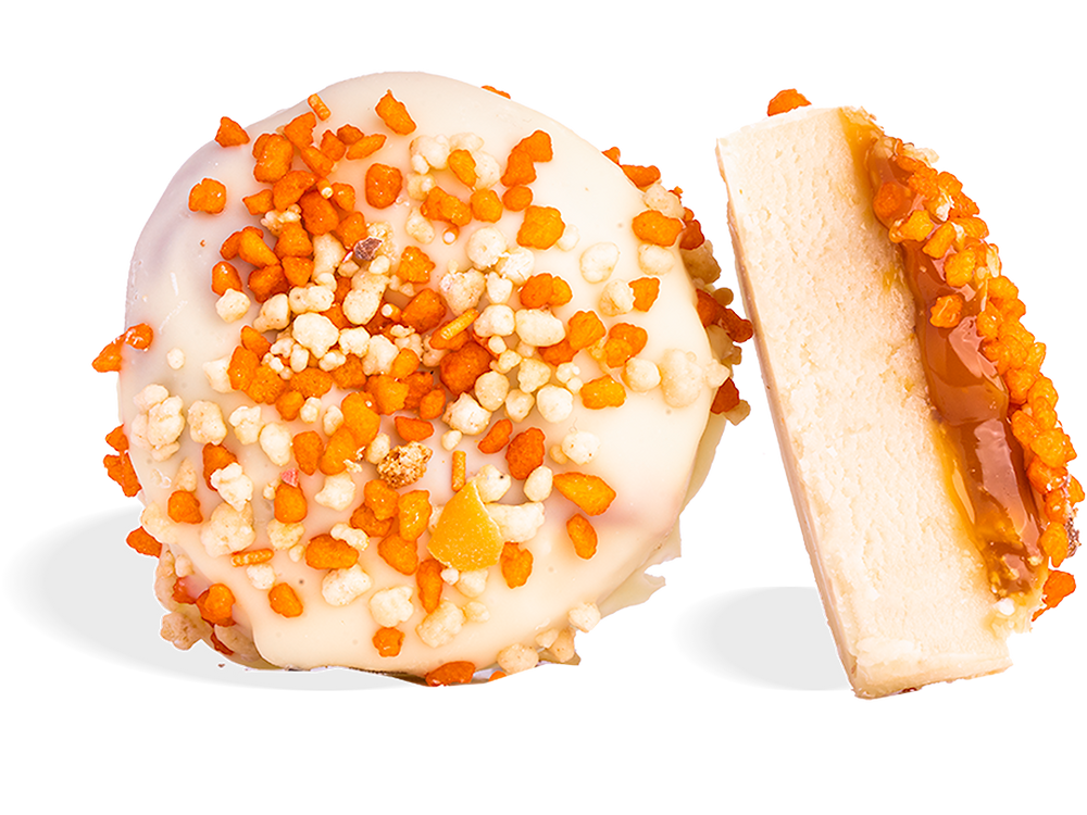 White Caramel Biscuit