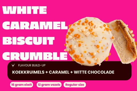 White Caramel Biscuit Crumble - Regular