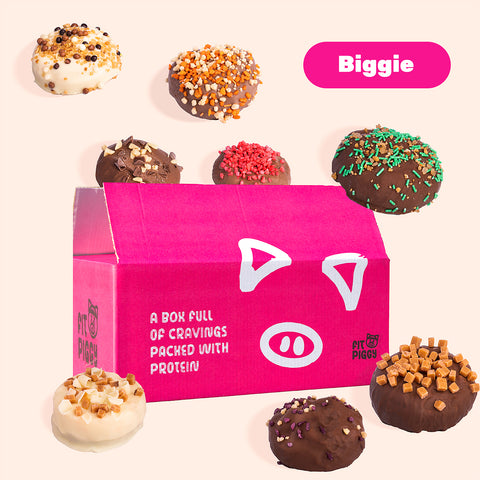 Piggy Box - Pick & Mix Large (16 bars + 2 gratis)