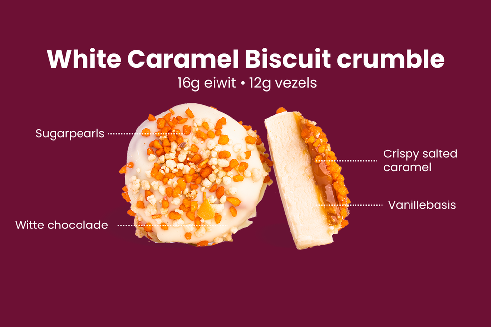 White Caramel Biscuit