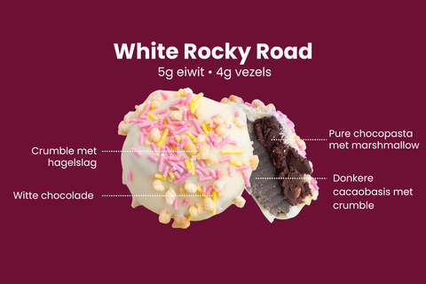 White Rocky Road - 2 Piggy Bites